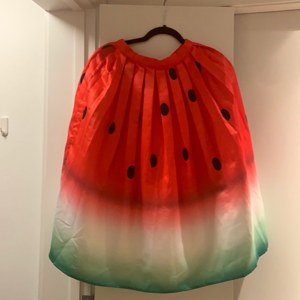 Watermelon pattern skirt
